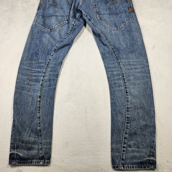 G-Star Raw Jeans Mens Size 30x29* Type C 3D Tapered Distressed Pharrell Williams - Picture 12 of 16